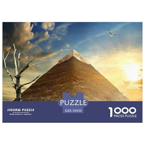 Pyramid,Great Sphinx Hölzerne Puzzles Wasserfest 1000 Teile DIY- Puzzle Geschenke Für Erwachsene Herausfordernd Und Knifflig Puzzle Zur Heimdekoration​ von YTPONBCSTUG