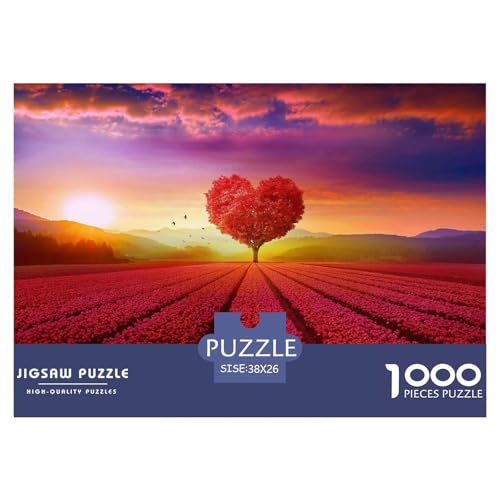 Red Tree Hölzerne Puzzles Wasserfest 1000-teiliges Puzzle Für Erwachsene Unmöglich Lernspiele​ von YTPONBCSTUG