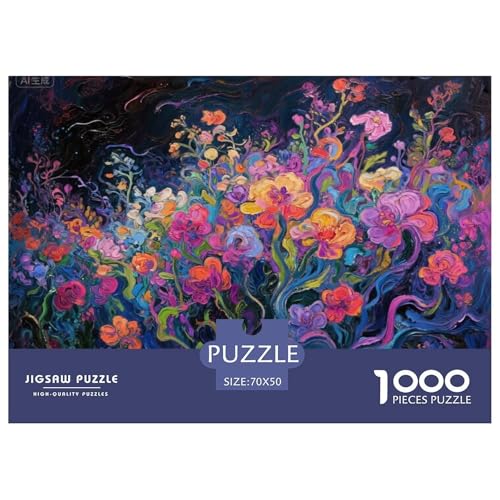 Rose Hölzerne Puzzles Wasserfest 1000 Teile DIY- Puzzle Für Erwachsene Spaß Herausfordernde Puzzlespiele von YTPONBCSTUG
