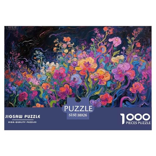 Rose Hölzerne Puzzles Wasserfest 1000 Teile DIY- Puzzle Geschenke Für Erwachsene Spaß Lernspiele von YTPONBCSTUG