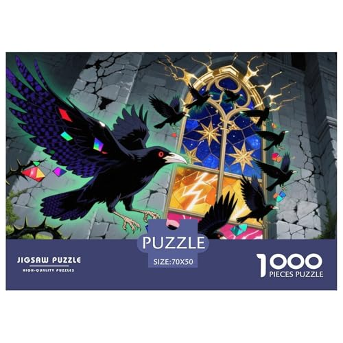 Schlossrabe Hölzerne Puzzles Wasserfest 1000 Teile DIY- Puzzle Für Erwachsene Unmöglich Lernspiele Schlossrabe Hölzerne Puzzles Wasserfest 1000 Teile DIY- Puzzle Für Erwachsene Unmöglich Lernspiele von YTPONBCSTUG