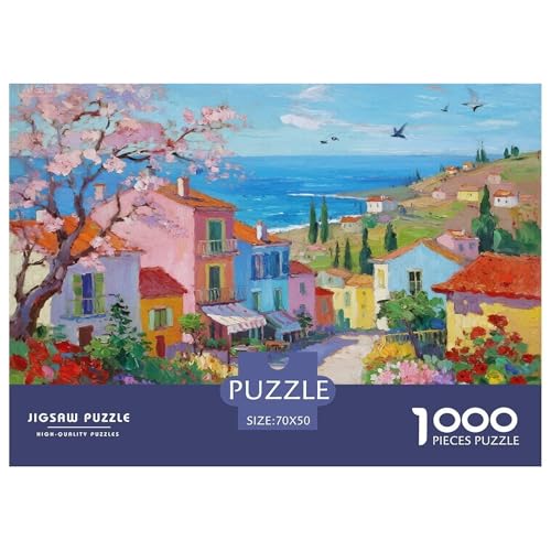 Seaside Town Hölzerne Puzzles Wasserfest 1000 Teile DIY- Puzzle Für Erwachsene Unmöglich Herausfordernde Puzzlespiele Seaside Town Hölzerne Puzzles Wasserfest 1000 Teile DIY- Puzzle Für Erwachsene Unmöglich Herausfordernde Puzzlespiele von YTPONBCSTUG