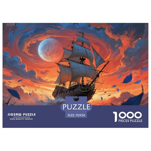 Segelboot Hölzerne Puzzles Wasserfest 1000 Teile DIY- Puzzle Für Erwachsene Bunt Lernspiele Segelboot Hölzerne Puzzles Wasserfest 1000 Teile DIY- Puzzle Für Erwachsene Bunt Lernspiele von YTPONBCSTUG