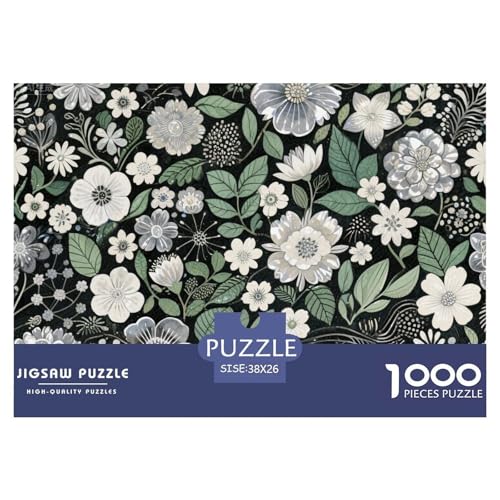 Small Florals Hölzerne Puzzles Wasserfest 1000 Teile DIY- Puzzle Geschenke Für Erwachsene Herausfordernd Und Knifflig Herausfordernde Small Florals Hölzerne Puzzles Wasserfest 1000 Teile DIY- Puzzle Geschenke Für Erwachsene Herausfordernd Und Knifflig Herausfordernde von YTPONBCSTUG