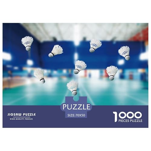 Sports-Badminton Hölzerne Puzzles Wasserfest 1000 Teile DIY- Puzzle Geschenke Für Erwachsene Herausfordernd Und Knifflig Herausfordernde Puzzlespiele Sports-Badminton Hölzerne Puzzles Wasserfest 1000 Teile DIY- Puzzle Geschenke Für Erwachsene Herausfordernd Und Knifflig Herausfordernde Puzzlespiele von YTPONBCSTUG