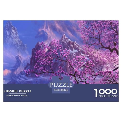 Spring-Cherry Blossoms Hölzerne Puzzles Wasserfest 1000-teiliges Puzzle Für Erwachsene Herausfordernd Und Knifflig Lernspiele Spring-Cherry Blossoms Hölzerne Puzzles Wasserfest 1000-teiliges Puzzle Für Erwachsene Herausfordernd Und Knifflig Lernspiele von YTPONBCSTUG
