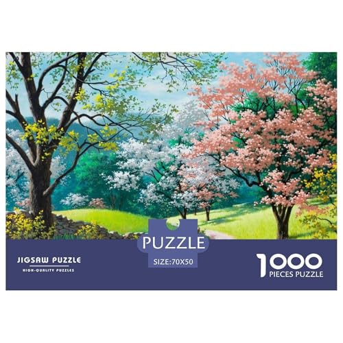 Spring-Park Hölzerne Puzzles Wasserfest 1000 Teile DIY- Puzzle Geschenke Für Erwachsene Bunt Herausfordernde Puzzlespiele Spring-Park Hölzerne Puzzles Wasserfest 1000 Teile DIY- Puzzle Geschenke Für Erwachsene Bunt Herausfordernde Puzzlespiele von YTPONBCSTUG