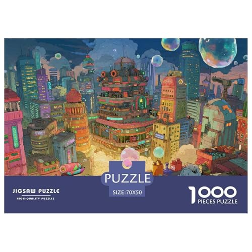 Stadtansicht Hölzerne Puzzles Wasserfest 1000 Teile DIY- Puzzle Für Erwachsene Bunt Lernspiele Stadtansicht Hölzerne Puzzles Wasserfest 1000 Teile DIY- Puzzle Für Erwachsene Bunt Lernspiele von YTPONBCSTUG
