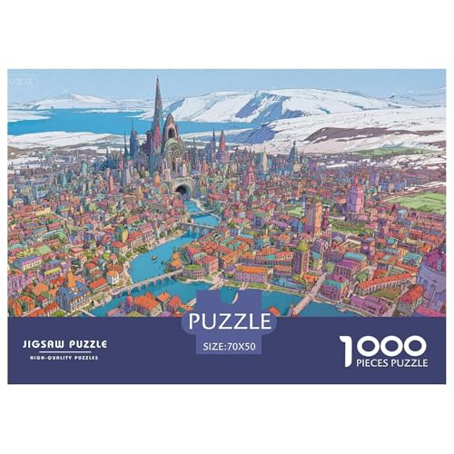 Stadtansicht Hölzerne Puzzles Wasserfest 1000 Teile DIY- Puzzle Für Erwachsene Unmöglich Lernspiele Stadtansicht Hölzerne Puzzles Wasserfest 1000 Teile DIY- Puzzle Für Erwachsene Unmöglich Lernspiele von YTPONBCSTUG