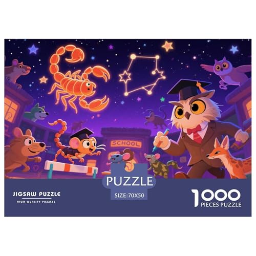 Sternennacht Skorpionschule Hölzerne Puzzles Wasserfest 1000-teiliges Puzzle Geschenke Für Erwachsene Unmöglichzur Heimdekoration Sternennacht Skorpionschule Hölzerne Puzzles Wasserfest 1000-teiliges Puzzle Geschenke Für Erwachsene Unmöglichzur Heimdekoration von YTPONBCSTUG
