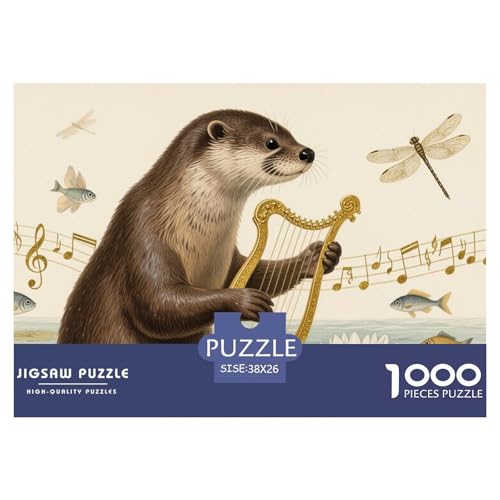 Sumpfsymphonie Hölzerne Puzzles Wasserfest 1000-teiliges Puzzle Für Erwachsene Herausfordernd Und Knifflig Lernspiele von YTPONBCSTUG