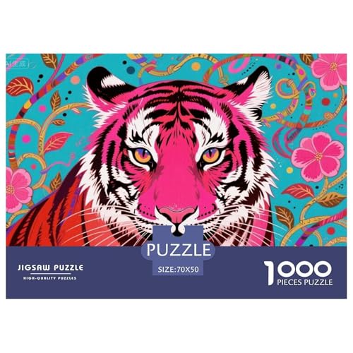 Tiger Hölzerne Puzzles Wasserfest 1000 Teile DIY- Puzzle Für Erwachsene Spaß Lernspiele Tiger Hölzerne Puzzles Wasserfest 1000 Teile DIY- Puzzle Für Erwachsene Spaß Lernspiele von YTPONBCSTUG