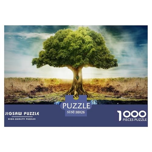 Tree of Life Hölzerne Puzzles Wasserfest 1000-teiliges Puzzle Geschenke Für Erwachsene Unmöglich Puzzle Zur Heimdekoration​ von YTPONBCSTUG