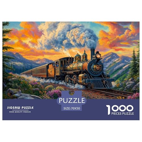 Vintage Steam Train Hölzerne Puzzles Wasserfest 1000 Teile DIY- Puzzle Geschenke Für Erwachsene Spaß Lernspiele Vintage Steam Train Hölzerne Puzzles Wasserfest 1000 Teile DIY- Puzzle Geschenke Für Erwachsene Spaß Lernspiele von YTPONBCSTUG