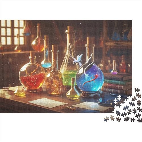Wartburg Castle Alchemy Lab 1000 Stück Jigsaw Puzzle Lernpuzzle Familienspiel Geschenk Für Erwachsene - 1000pcs (75x50cm) von YTPONBCSTUG
