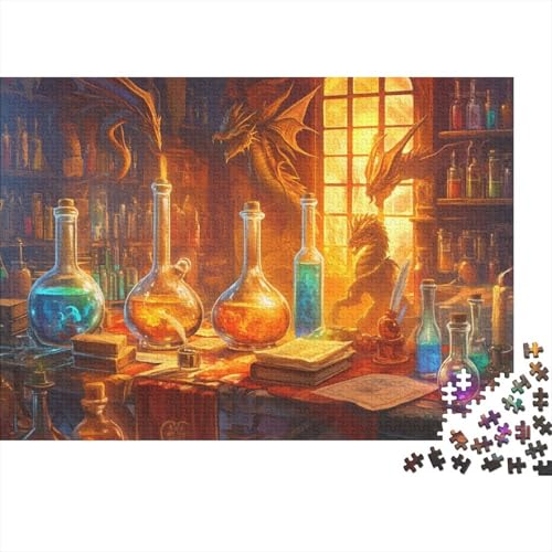 Wartburg Castle Alchemy Lab 1000 Teile Puzzle Nachhaltiges Puzzle Für Erwachsene | Hochwertige Umweltfreundliche Materialien |Geschenk Für Erwachsene| 1000pcs (75x50cm) von YTPONBCSTUG