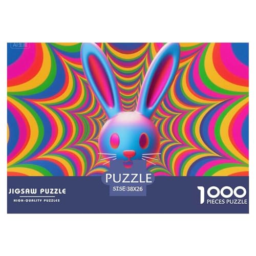 Wellenhase Hölzerne Puzzles Wasserfest 1000 Teile DIY- Puzzle Geschenke Für Erwachsene Unmöglich Lernspiele von YTPONBCSTUG