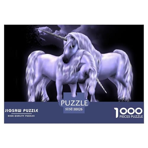 White Horse Hölzerne Puzzles Wasserfest 1000-teiliges Puzzle Geschenke Für Erwachsene Spaß Herausfordernde Puzzlespiele​ von YTPONBCSTUG