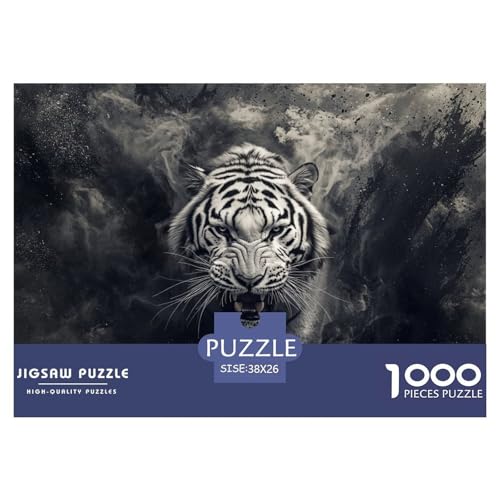 White Tiger Hölzerne Puzzles Wasserfest 1000-teiliges Puzzle Geschenke Für Erwachsene Spaß Lernspiele White Tiger Hölzerne Puzzles Wasserfest 1000-teiliges Puzzle Geschenke Für Erwachsene Spaß Lernspiele von YTPONBCSTUG
