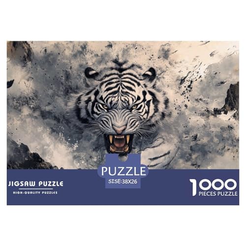 White Tiger Hölzerne Puzzles Wasserfest 1000-teiliges Puzzle Geschenke Für Erwachsene Unmöglich Lernspiele White Tiger Hölzerne Puzzles Wasserfest 1000-teiliges Puzzle Geschenke Für Erwachsene Unmöglich Lernspiele von YTPONBCSTUG