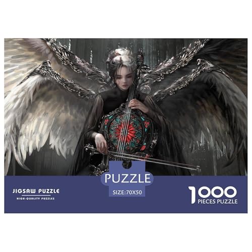 Wings, Angel Hölzerne Puzzles Wasserfest 1000-teiliges Puzzle Für Erwachsene Unmöglich Lernspiele​ von YTPONBCSTUG