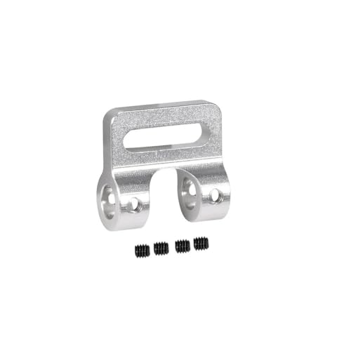 Modulare Aluminium vordere und hintere Bullenstangen Stoßfänger Upgrade -Teile kompatibel mit 1 10 -Skala RC Crawler Rigs Power Wagon Modellzubehör(MODULAR Fairlead C) von YTrBXZ