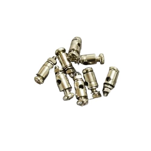 YTrBXZ 10 Stück Gestänge-Anschlüsse Kompatibel mit RC-Modellflugzeuge, D1,3/1,8/2,1 mm, kompatibel mit RC-Flugzeugen(D1.3MM 10PCS) von YTrBXZ