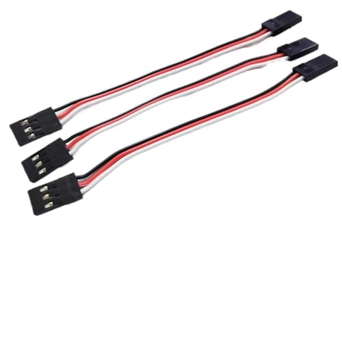 YTrBXZ 10 Stück Stecker-Stecker-Verlängerungskabel, kompatibel mit Stecker-Verlängerungskabel, 100 mm, 150 mm, 200 mm, 300 mm, 500 mm, 10 cm(10PCS-100MM) von YTrBXZ