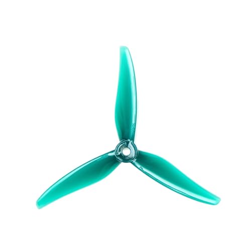 YTrBXZ 12 Stück 6 Paar 51466 5 Zoll 3 Requisiten CW CCW kompatibel mit bürstenlosem Motor Racing Drone(6 Pair Green) von YTrBXZ