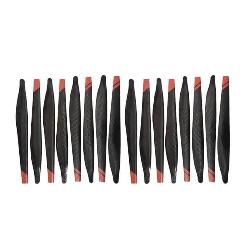YTrBXZ 16 Stück kompatible Kohlefaserpropeller R5413U R5415L CW CCW Kompatibel mit Plant T50 Drone Zubehör von YTrBXZ