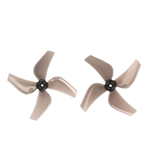 YTrBXZ 16pcs 31mm 1211 Propeller 4 Light Paddel Requisiten 8 Paare CW CCW kompatibel mit 0702 Motor Kompatibel mit -Multirotor -RC -Drohnen -Teile(Clear Black 0.8mm) von YTrBXZ