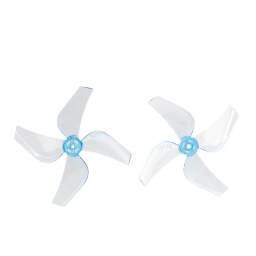 YTrBXZ 16pcs 31mm 1211 Propeller 4 Light Paddel Requisiten 8 Paare CW CCW kompatibel mit 0702 Motor Kompatibel mit -Multirotor -RC -Drohnen -Teile(Sapphire Blue1mm) von YTrBXZ