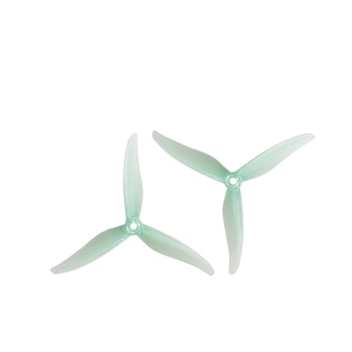 YTrBXZ 2 Paar 5131.0 5 Zoll CW CCW kompatibel mit RC Drone Racing 2306 2207 Motoren(2 Pairs Green) von YTrBXZ