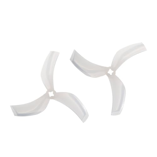 YTrBXZ 2 Paar 90 mm-3 Kanalpropeller, kompatibel mit Ersatzteilen Kompatibel mit Racing Freestyle 3,5 Zoll Kanaldrohnen(Gray 2MM 2PAIRS) von YTrBXZ