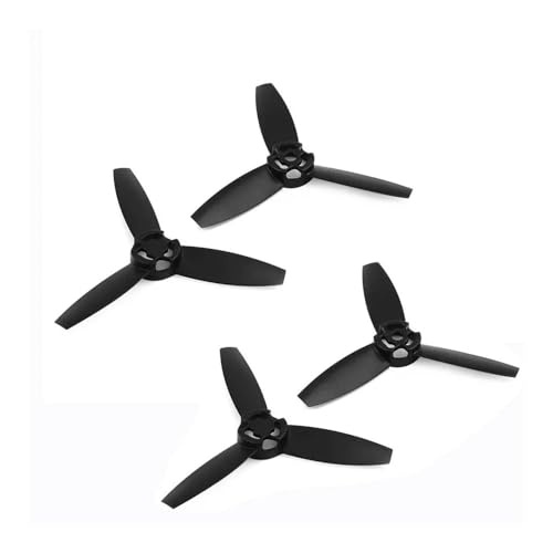 YTrBXZ 2 Paar CW CCW kompatibel mit 3.0 RC Drone Quadcopter Flugzeug UAV Ersatzteile Zubehör(2PAIRS Black) von YTrBXZ