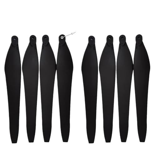 YTrBXZ 36-Zoll-Klapppaddelpropeller aus Verbundmaterial, kompatibel mit der X9 Max Plus-Motordrohne CW CCW(36120 8MM Props 8PCS) von YTrBXZ