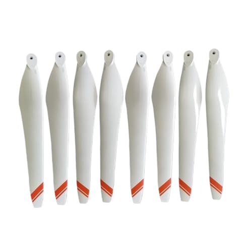 YTrBXZ 36 Zoll weißes 36120 CW CCW Paddel-Verbundmaterial, faltbar, kompatibel mit Max Plus-Motorflügelkomponenten(36120 Props 8PCS) von YTrBXZ