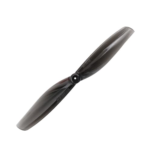 YTrBXZ 4 Paar 65 mm S 65 mm PC 1 mm 1,5 mm kompatible Teile Kompatibel mit RC Racing Freestyle 2,5 Zoll Drohnen DIY(Black 1.5MM 4PAIRS) von YTrBXZ