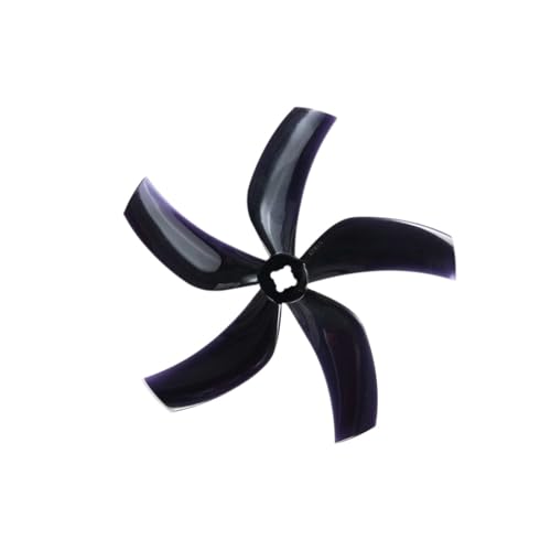 YTrBXZ 4 Paar 90-mm-Kanalpropeller, kompatibel mit Ersatzteilen Kompatibel mit Racing Freestyle 3,5-Zoll-Kanaldrohnen(Black 1.5MM 4PAIRS) von YTrBXZ