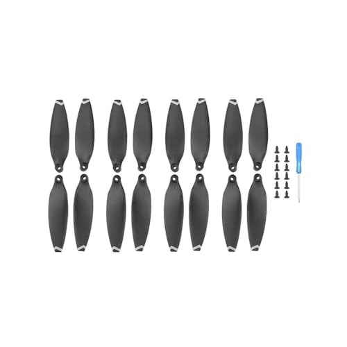 YTrBXZ 4 Paar kompatible Kompatibel mit X8 V2 Drohne, faltbar, leicht, Ersatzzubehör(Silver Edge) von YTrBXZ
