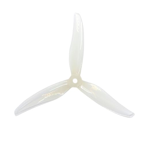 YTrBXZ 4 Stück 2 Paar 5236 5,2 x 3,6 x 3, kompatibel mit RC-Renndrohnen, schneller, aggressiver, leistungsstark, 5 Zoll(2 Pair White) von YTrBXZ