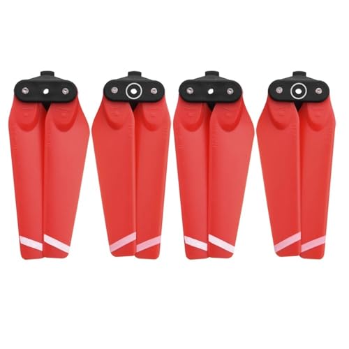 YTrBXZ 4 stücke 4730F Kompatibel Quick-Release Folding Zubehör Kompatibel mit Drohnen Ersatzteile Flügel Fans(RED) von YTrBXZ