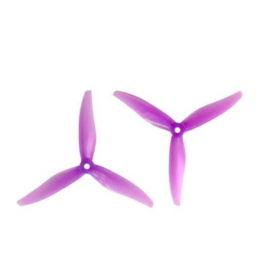 YTrBXZ 4PCS 2Pairs 51377 Kompatible Motoren 2207 2100kv PC Multirotor Kompatibel mit RC Flugzeuge(TRANSPARENT Purple) von YTrBXZ