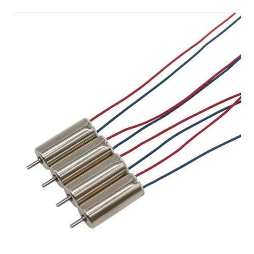 YTrBXZ 4er-Pack DIY DC 3,7 V 50000 U/min 716 Hollow Cup Coreless Speed ​​Motor kompatibel mit DIY Quadcopter und ähnlichen Modellen(ONLY Motor) von YTrBXZ