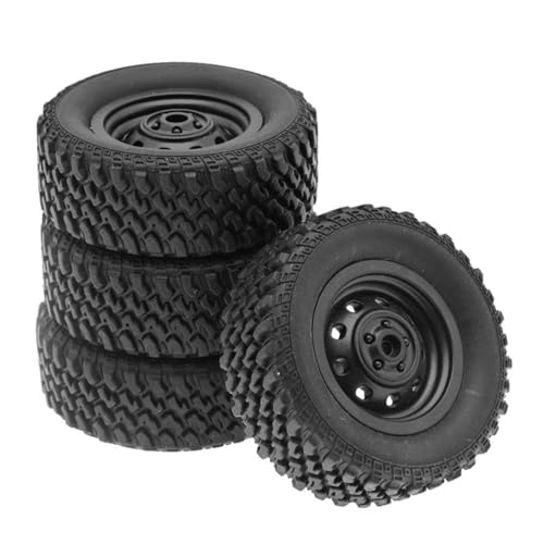 YTrBXZ 62mm Reifen Rad kompatibel mit MN82 MN MN98 MN99S MN78 C14 C24 C34 B14 B24 Upgrade Teile Zubehör Kompatibel mit RC Autos von YTrBXZ