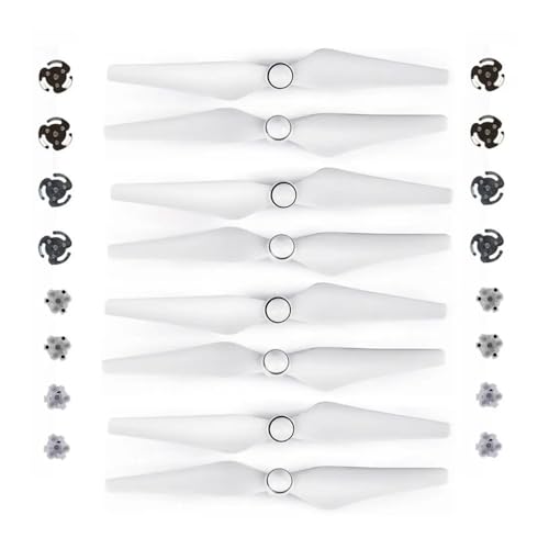 YTrBXZ 8 stücke 9450S Quick Release Kompatibel Ersatz Flügel Requisiten Halterung Basis Kompatibel mit 4 PRO Erweiterte Drone von YTrBXZ