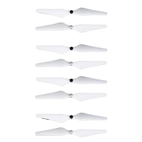 YTrBXZ 8er-Pack 9450 kompatible selbstsichernde Ersatzpropeller Kompatibel mit 2 3 Drohnen-CW-CCW-Zubehör(White) von YTrBXZ