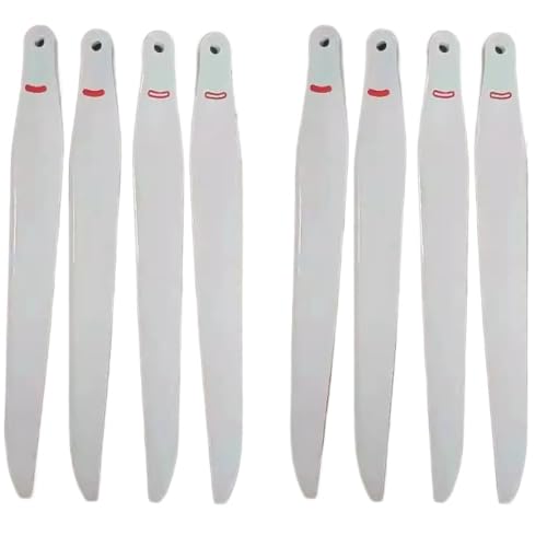 YTrBXZ Carbon Fiber Nylon Mix Faltbare Paddel Requisiten CW CCW R5627 Kompatibel mit T60 Plant RC Drone Teile(Props B 8PCS) von YTrBXZ