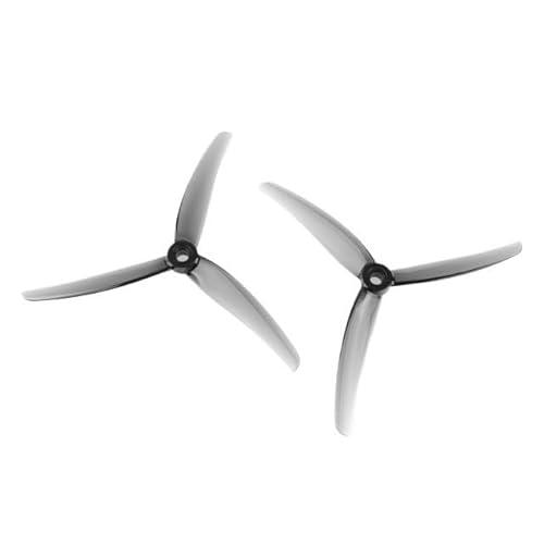 YTrBXZ J40 5.1X4X3 Grau CW CCW Polycarbonat 5,1 Zoll 3 kompatible Kompatibel mit RC Racing Drohnen(Gray) von YTrBXZ