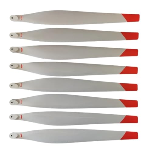 YTrBXZ Klappbare Sonnenschutz-weiße, kompatibel mit 5018 Drohnenteilen Kompatibel mit T25-Zubehör(R5018 Props 8PCS) von YTrBXZ